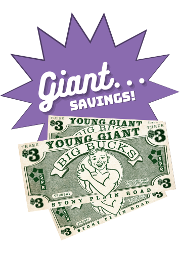 Giant Savings!