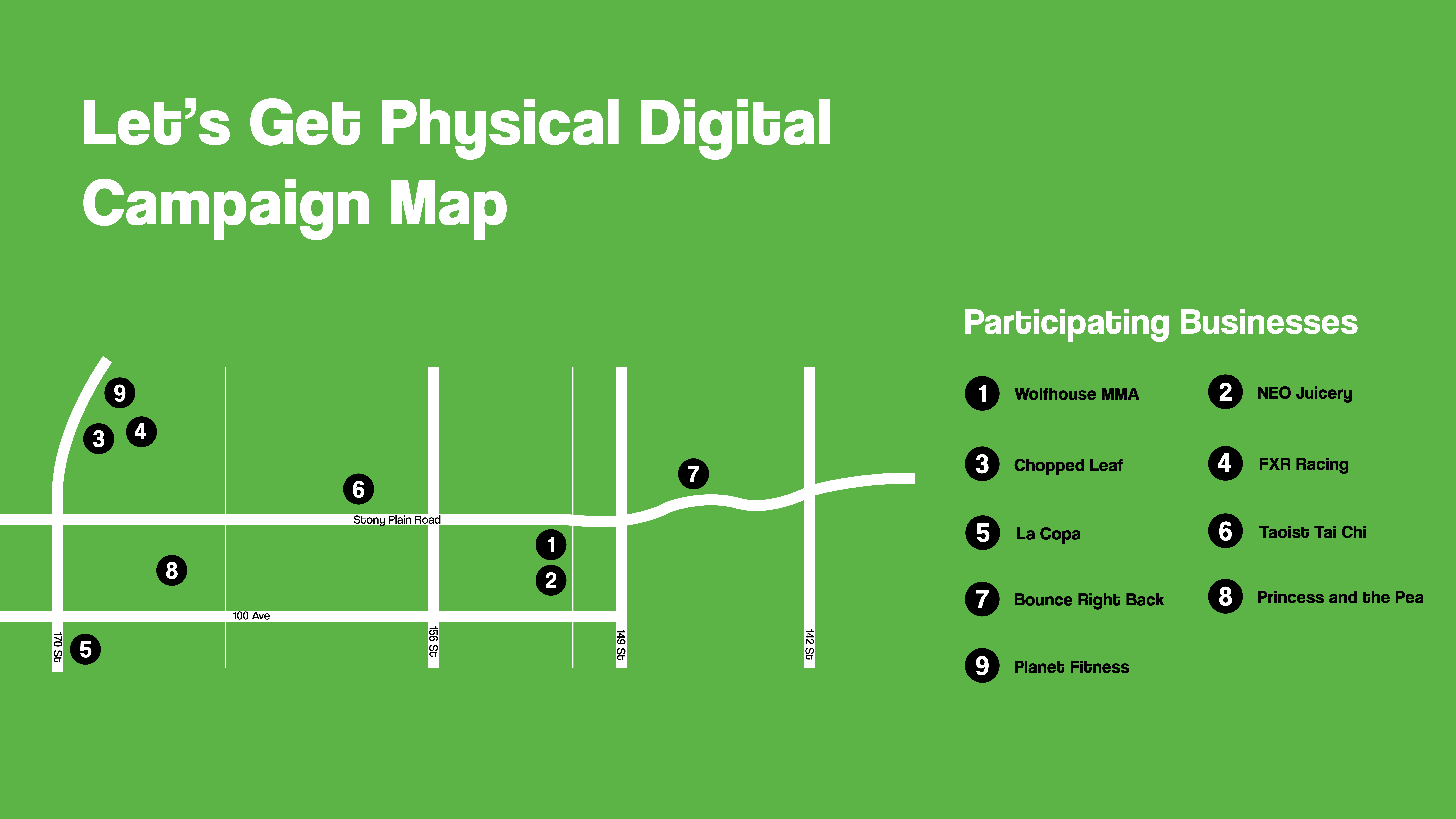 Let's Get Physical DC Map Website