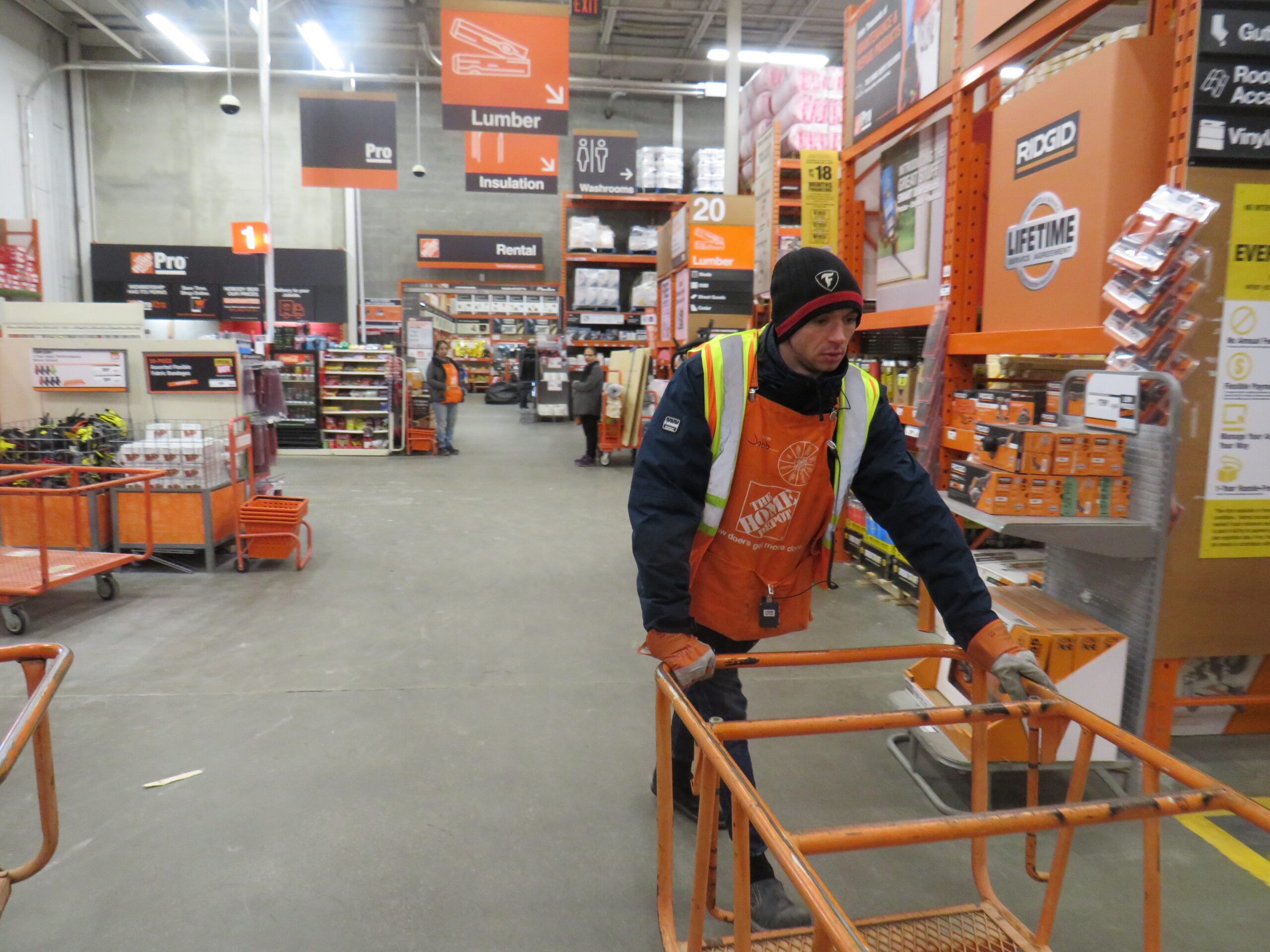 Jacob at Home Depot.