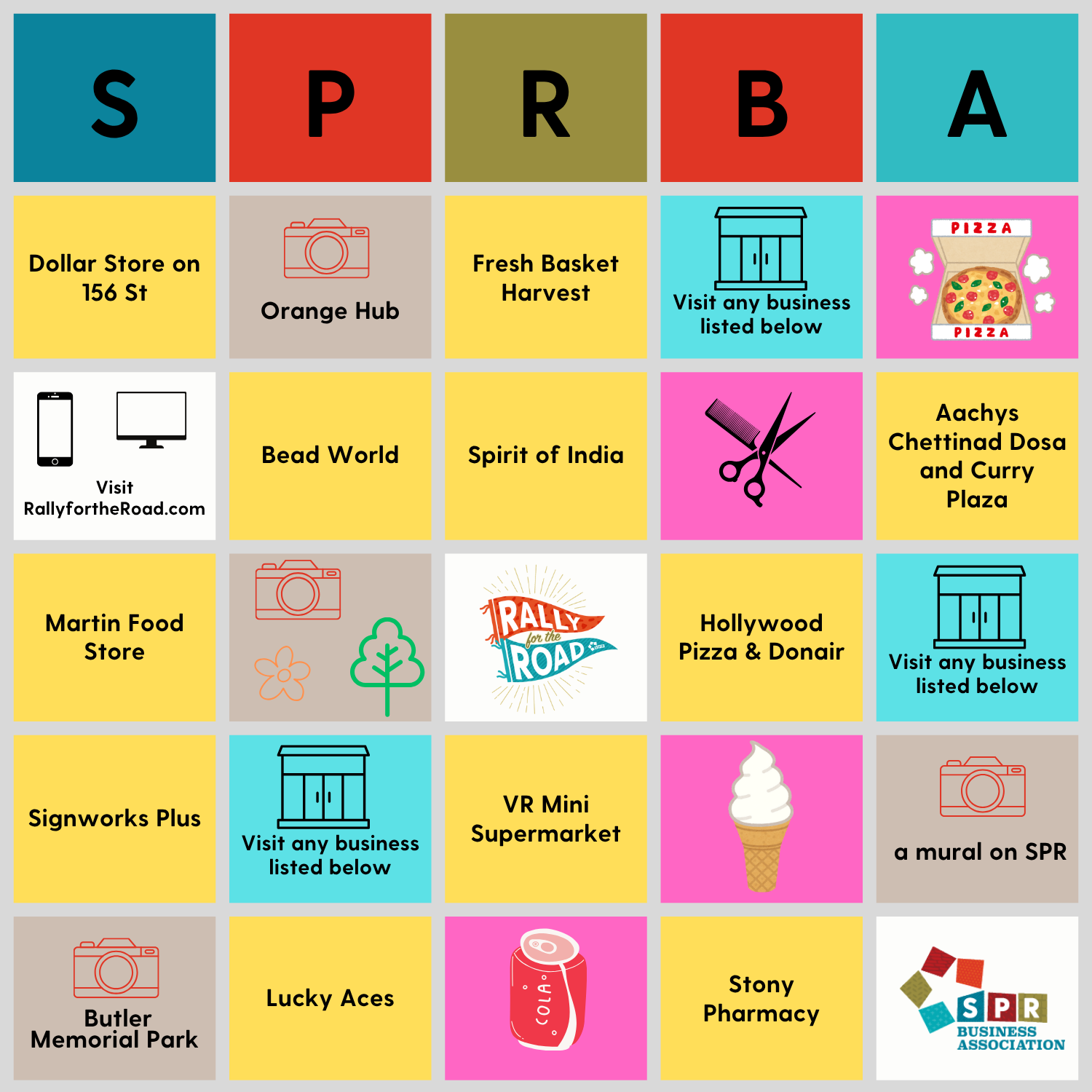 SPANN156 ST BINGO (8.5 x 11 in) (5 x 5 in) SPANN156 ST BINGO (8.5 x 11 in) (5 x 5 in)
