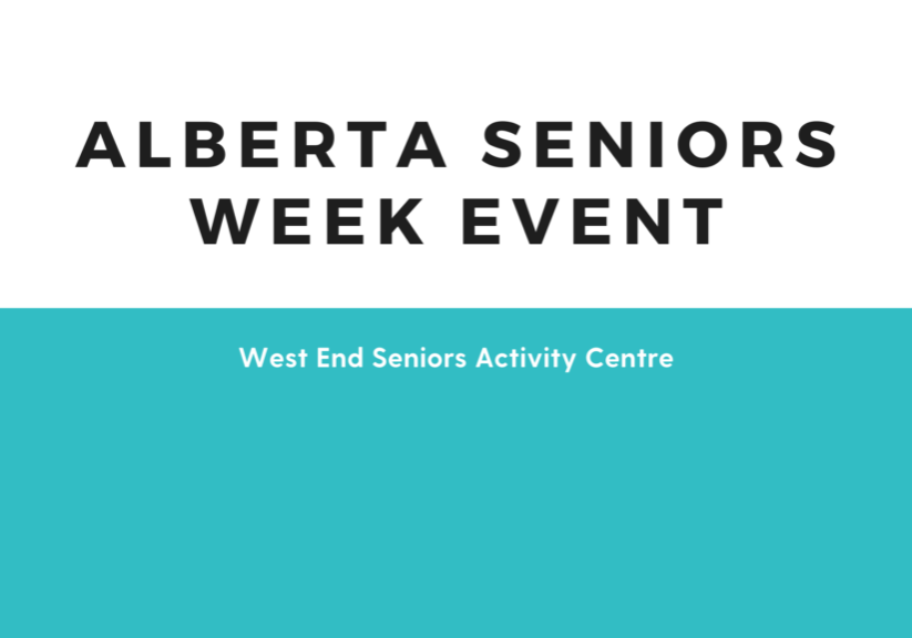 Seniors Week Event Seniors Week Event